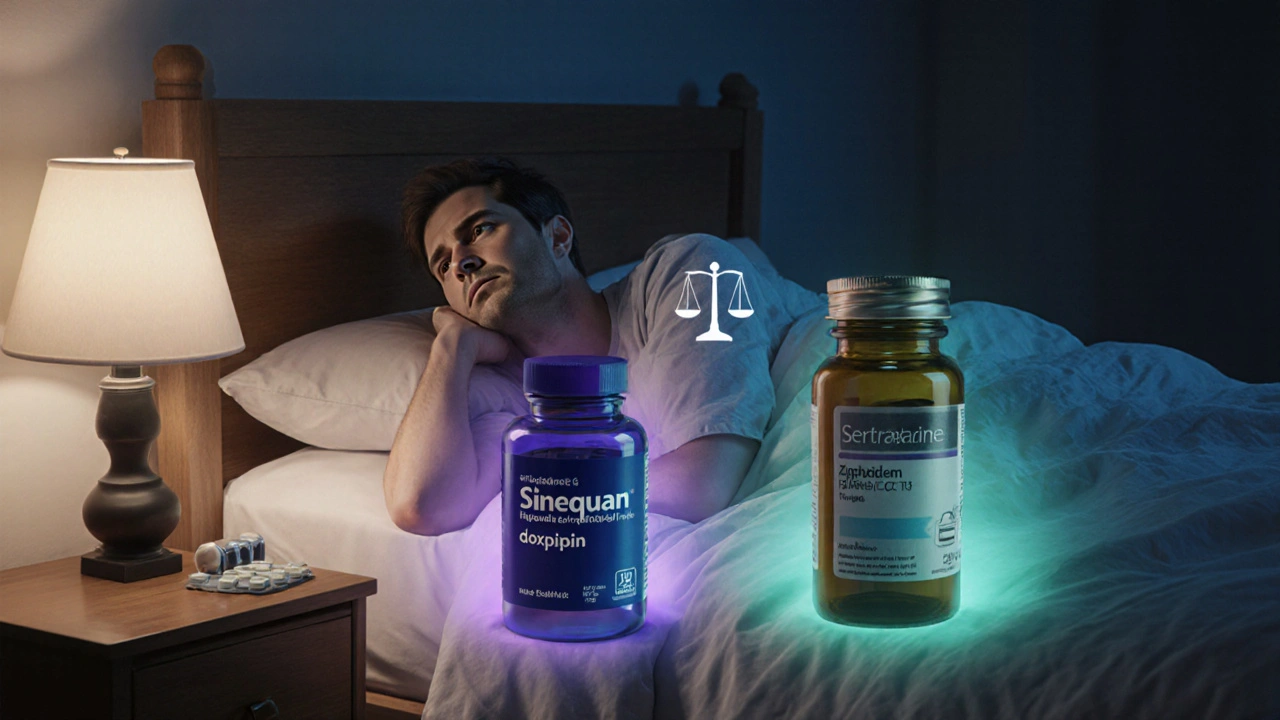 Sinequan (Doxepin) vs. Common Alternatives: Benefits, Risks, and Choosing the Right Sleep Aid