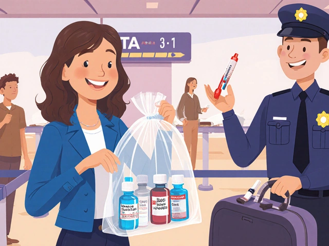 How to Clear Security with Liquid Medications and Supplies at the Airport