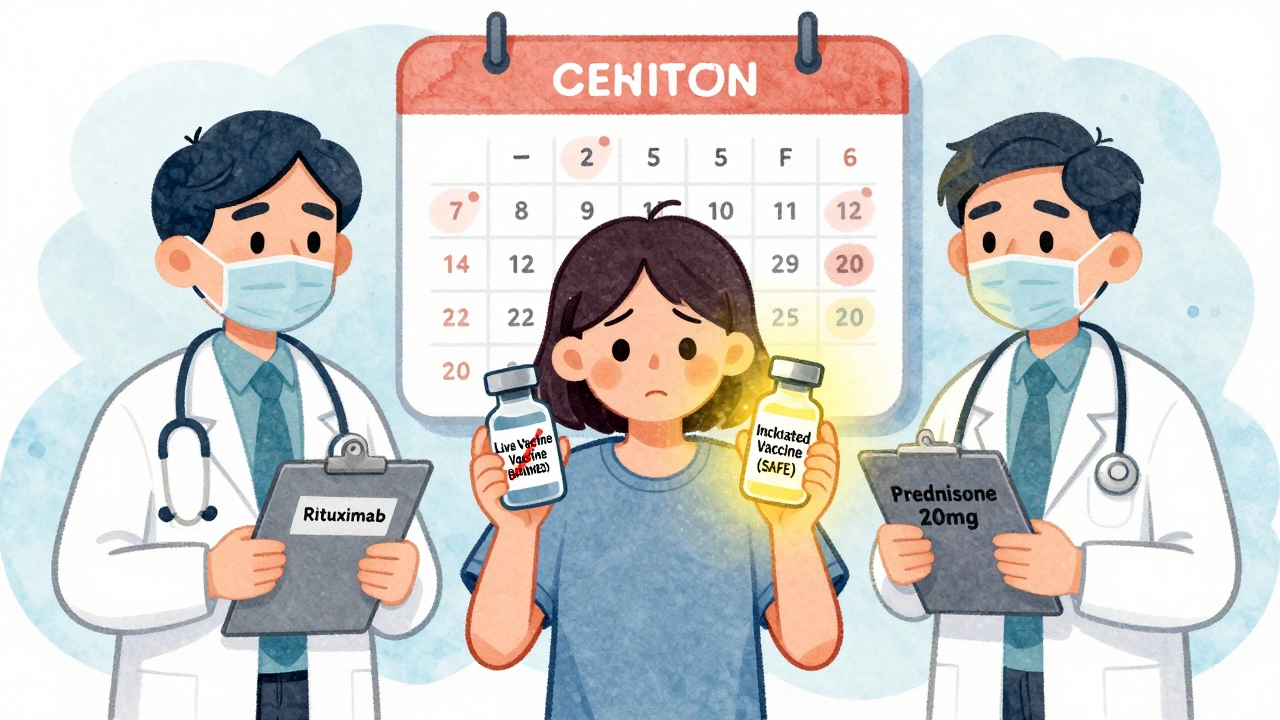 Vaccinations While on Immunosuppressants: Live vs Inactivated Guidance