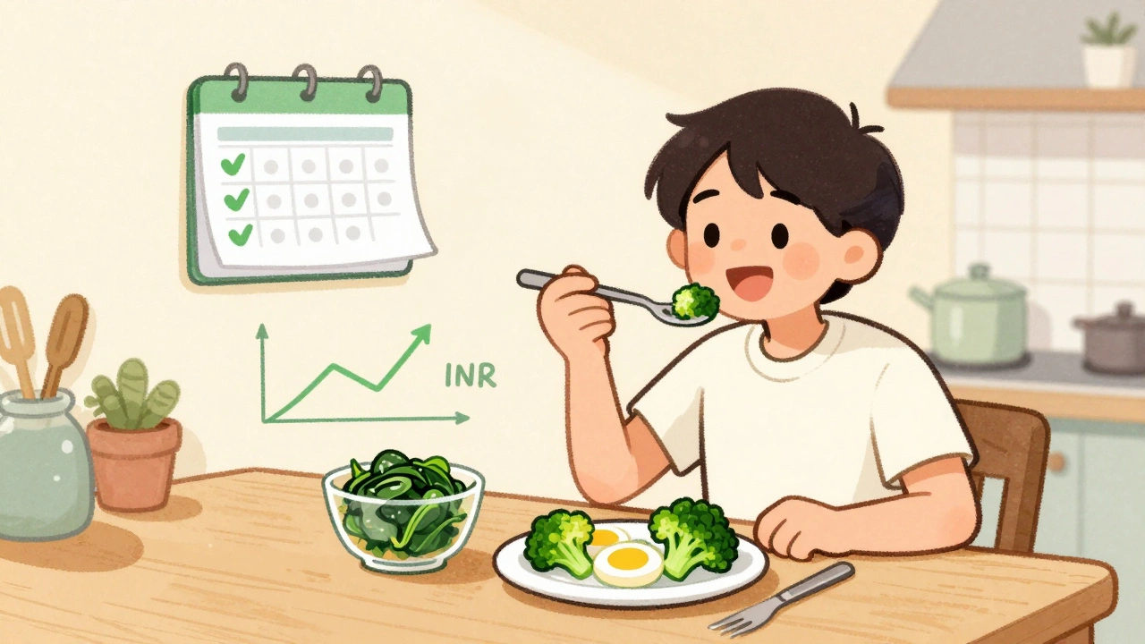 Warfarin and Vitamin K: How Consistent Eating Keeps Your INR Stable