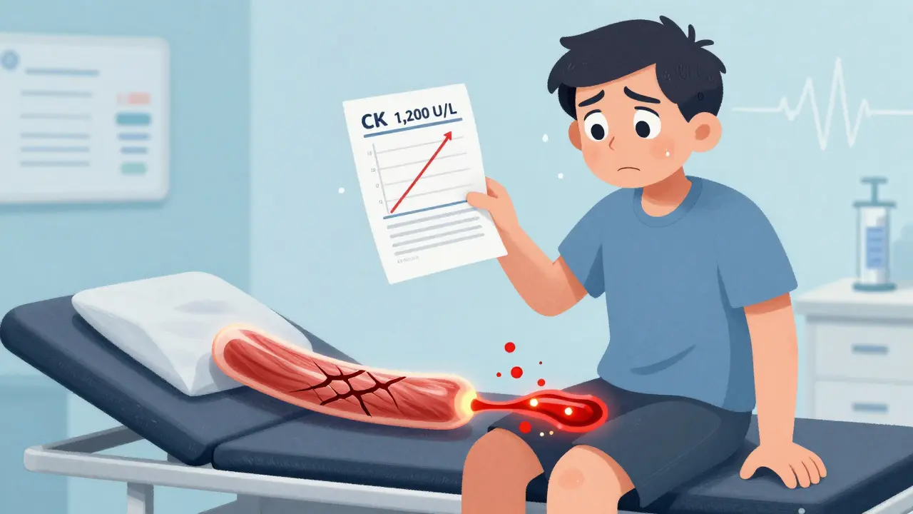 Daptomycin Muscle Toxicity: What You Need to Know About CK Monitoring and Symptoms