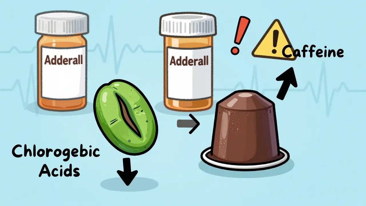 Green Coffee Extract and Stimulant Medications: What You Need to Know About Blood Pressure Risks