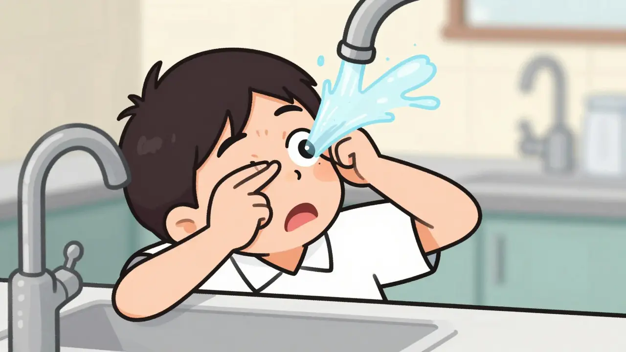 Chemical Eye Splash First Aid: The Critical Steps to Save Vision