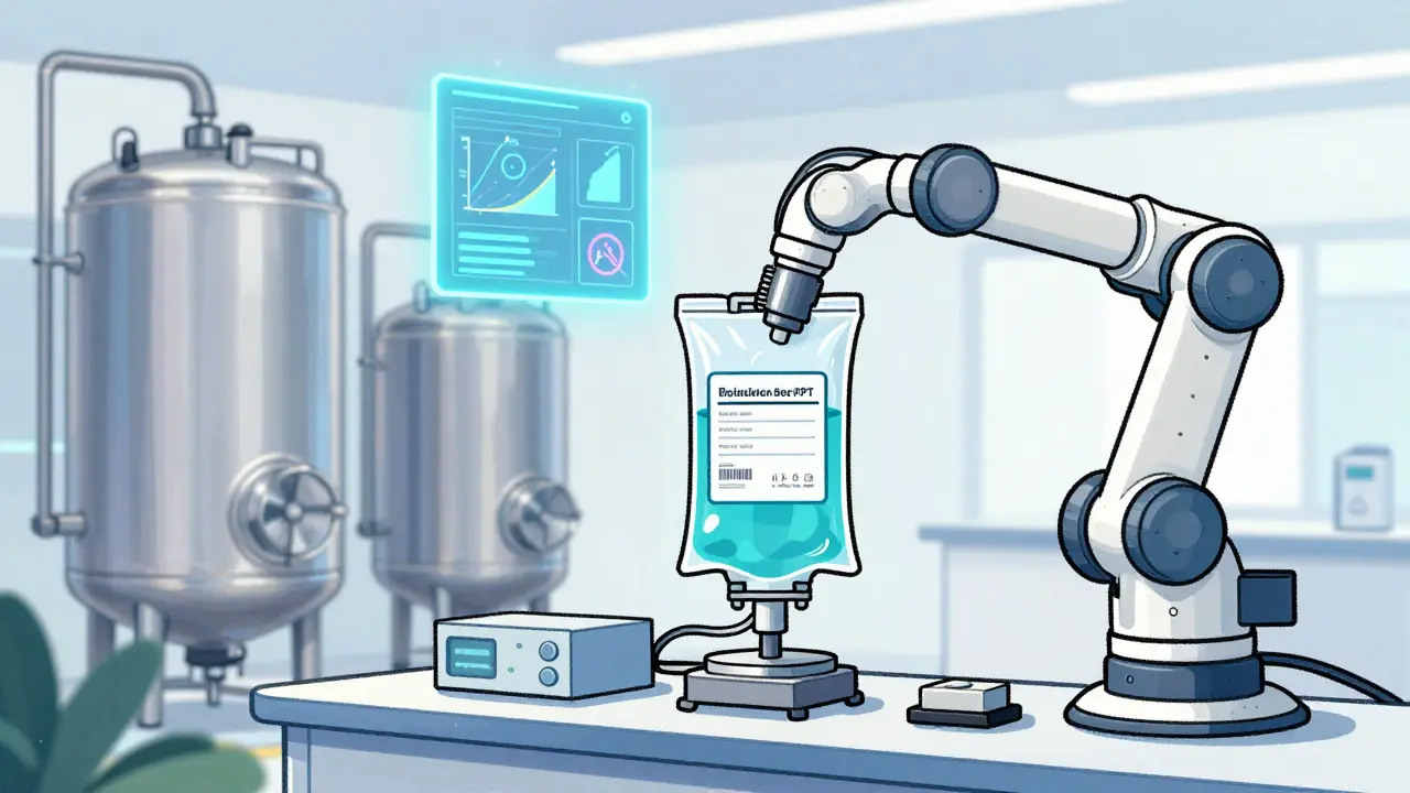 Automated single-use bioreactors and digital monitoring in modern labs