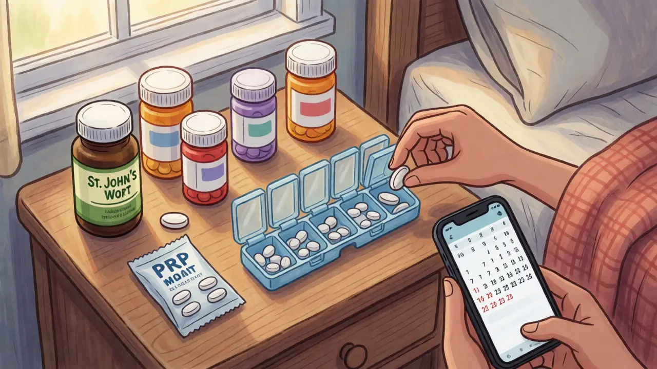 Organizing medications for gender-affirming care